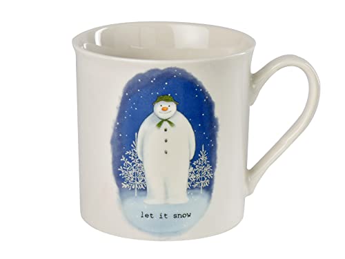 Eddingtons The Snowman - Set 2 Ceramic Mugs in Gift Box