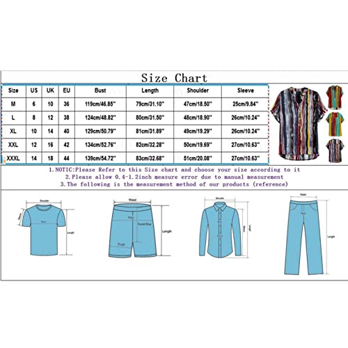 Cenlang Men's Cotton Linen Shirts Short Sleeve Summer Floral Button Down Hawaiian Shirt Relaxed-Fit Vintage Casual Beach Tops Red