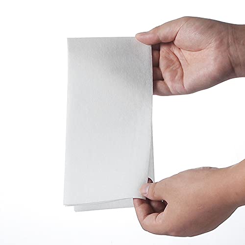 MORGIANA 100PCS Disposable Hand Towels, Linen Feel Paper Napkins, Cloth Christmas Paper serviettes Guest Towels, Paper Hand Towels for Bathroom, Wedding, Parties, Christmas