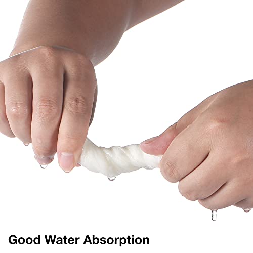 MORGIANA 100PCS Disposable Hand Towels, Linen Feel Paper Napkins, Cloth Christmas Paper serviettes Guest Towels, Paper Hand Towels for Bathroom, Wedding, Parties, Christmas