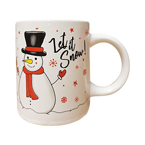 Christmas Mugs Set of 4 Festive Party Xmas Mugs Home Kitchen Tea Coffee Cups Christmas Tableware Xmas Decorations Mug Set Office Tea Cups Ceramic Mugs Festive Mugs Winter