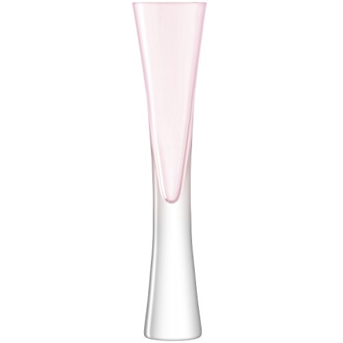 LSA Moya Champagne Flute 170ml Blush | Set of 2 | Mouthblown & Handmade Glass | Hand Painted | MV30