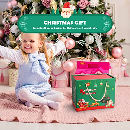 UYOTBKEUB Christmas Coffee Mug with Lid, Festival Cute Xmas Mugs Lovely Ceramic Tea Cups for Parents, Children, Sweetie and Friends