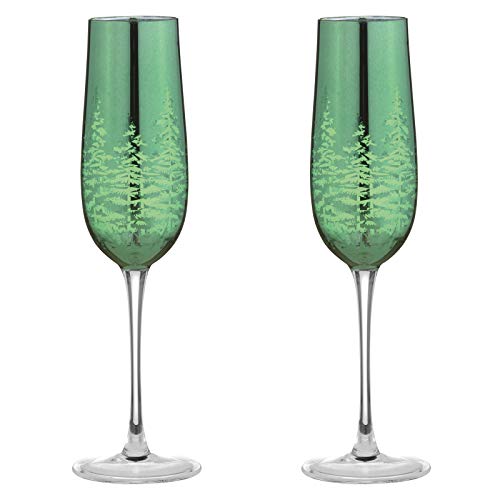 Artland Alpine Champagne Flutes, Glass