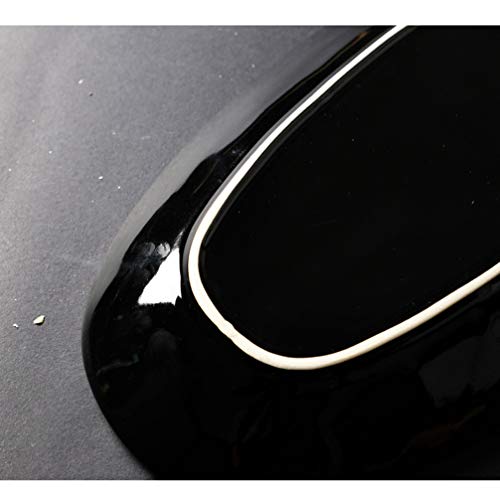 Cabilock Serving Platter Serving Tray Serving Dishes Oval Dinner Plates Ceramic Serving Ware Party Trays for Turkey Meat Fish Appetizers Sushi Dessert Food Oven Safe S