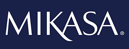 Mikasa Satori Serving Dish with Inner Wave Pattern and Gold Rim, Ceramic, Indigo Blue/White, 28 x 25 cm