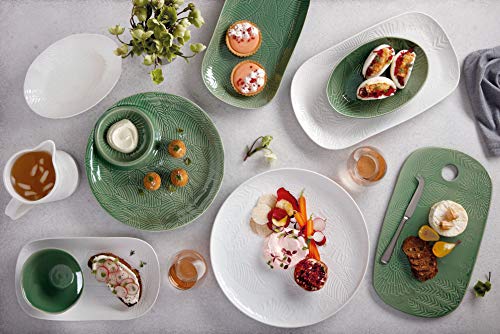 Maxwell & Williams DR0312 Panama Large Serving Platter in Gift Box, Stoneware, White, 39 x 23 cm