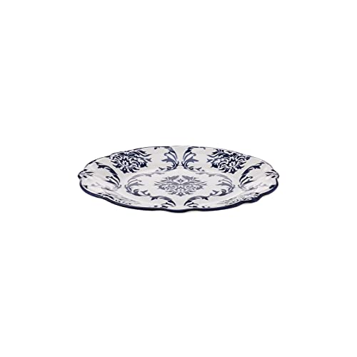 Karaca Maren Plate Set for 6 People, Porcelain, 24 Pcs of Crockery and Plates, Chic Table Service Set, Elegant Set for Daily Use and Special Occasions