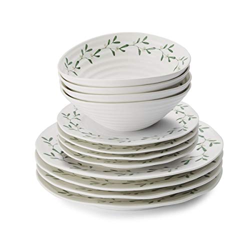 Sophie Conran for Portmeirion CPXT80002-XP 12pc Dinner Service, Porcelain,White