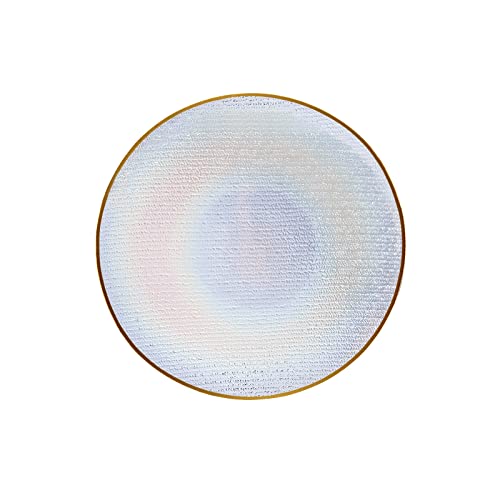 Karaca Glass Dinnerware Set for 6 Person, Glass, Multi-Colored, 18 Pieces, Dinner and Side Plates, Soup Bowls, Daily and Special Crockery Set