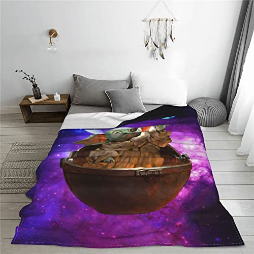 Fnigst Pillow Cartoon Blanket Ultra-soft Micro Fleece Blanket Soft and Warm Digitally Printed Blanket Flannel Blanket Christmas Birthday Present Present 50X40 Inch
