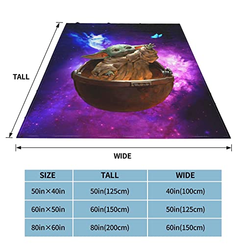 Fnigst Pillow Cartoon Blanket Ultra-soft Micro Fleece Blanket Soft and Warm Digitally Printed Blanket Flannel Blanket Christmas Birthday Present Present 50X40 Inch