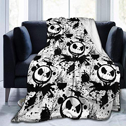 Ultra Soft Micro Fleece Throw Blanket Ja-Ck S-Ke-lling-Ton All Season Light Weight Hypoallergenic Bed Blanket for Couch Bed Sofa