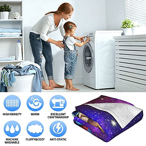 Fnigst Pillow Cartoon Blanket Ultra-soft Micro Fleece Blanket Soft and Warm Digitally Printed Blanket Flannel Blanket Christmas Birthday Present Present 50X40 Inch