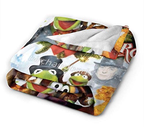 Engshi The Muppet Christmas Carol Blanket,Flannel Throw Blanket Ultra Soft Micro Fleece Blanket Bed Couch Living Room