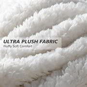 Catalonia Classy Tartan Sherpa Throw Blanket, Reversible Cozy Fleece Blanket, Warm Super Soft Comfort Caring Gift for Children and Adult, 150 x 130 cm (Red Plaid 1)