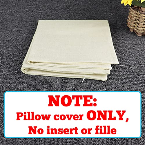 to Aunt Uncle Gifts Linen Pillow Cover Christmas Birthday Gifts for Aunt Uncle from Nephew Niece Aunt Uncle Thank You Gift Decorative Cushion Cover Throw Pillow Case Pillowcase for Sofa Car 18" x 18"