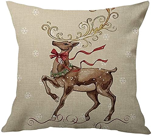 Hangood 4pcs Throw Pillow Case 40cmx40cm Cushion Covers Cover Set Christmas XMAS 16x16inch