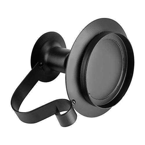 Black Candle Holders, Retro Metal Candlestick Holders, Taper Single-head Candlelight for Christmas Halloween Valentine Wedding Dining Room Table Decoration