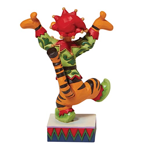Disney Traditions Christmas Tigger Figurine 12cm Multicoloured 6008983