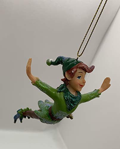 Gisela Graham Resin Peter Pan Flying Figurine 11 Centimeter Festive Decoration
