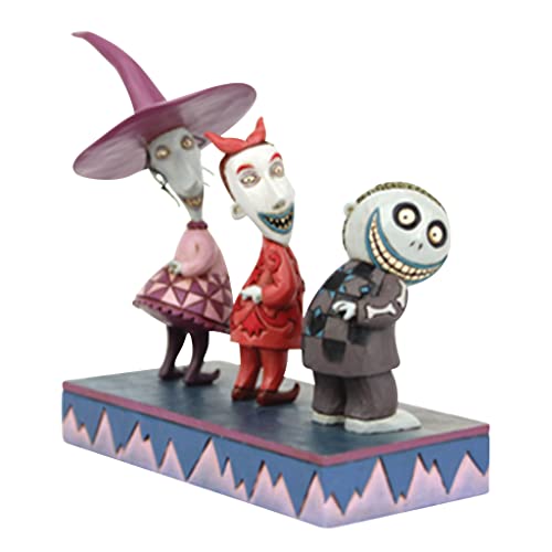 Enesco Disney Traditions Lock, Shock, and Barrel Figurine 4.09 in H x 2 in W x 5 in L 6008993 , Red
