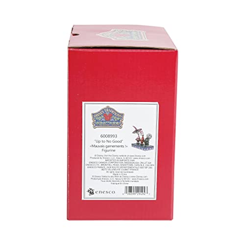 Enesco Disney Traditions Lock, Shock, and Barrel Figurine 4.09 in H x 2 in W x 5 in L 6008993 , Red