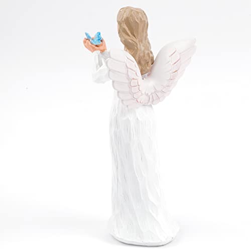 Angel of Healing Guardian Angel Figurine Butterfly Figurines Gifts of Freedom Angel Gift for Christmas Angel Collectible Figurine Home Decorative Gift to Show Love, Gratitude