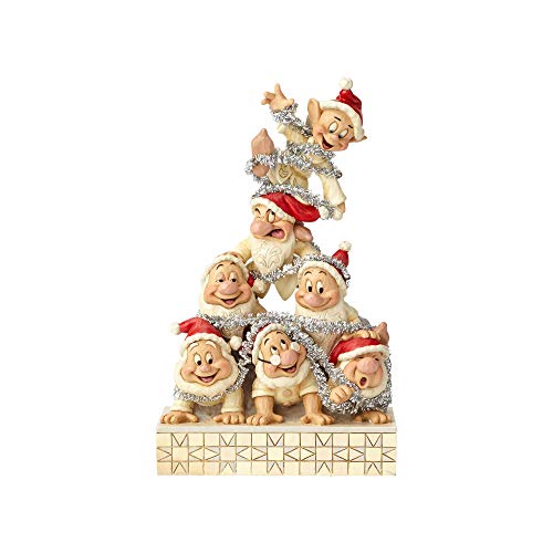 Disney Traditions Precarious Pyramid - 7 Dwarfs Figurine