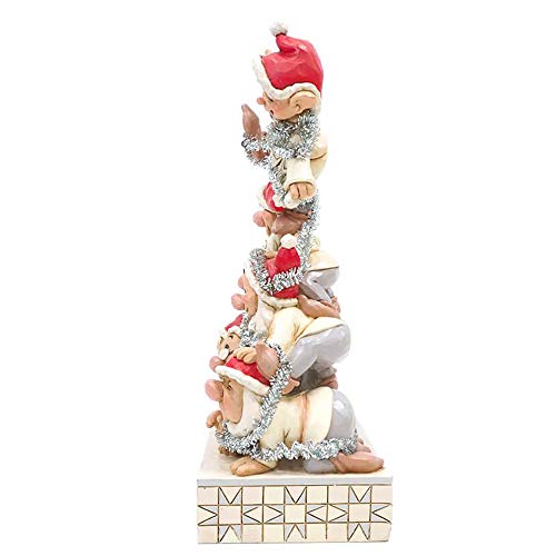 Disney Traditions Precarious Pyramid - 7 Dwarfs Figurine