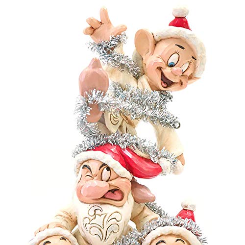 Disney Traditions Precarious Pyramid - 7 Dwarfs Figurine