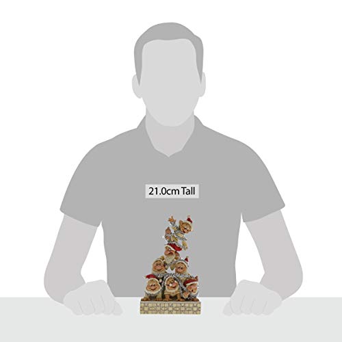 Disney Traditions Precarious Pyramid - 7 Dwarfs Figurine