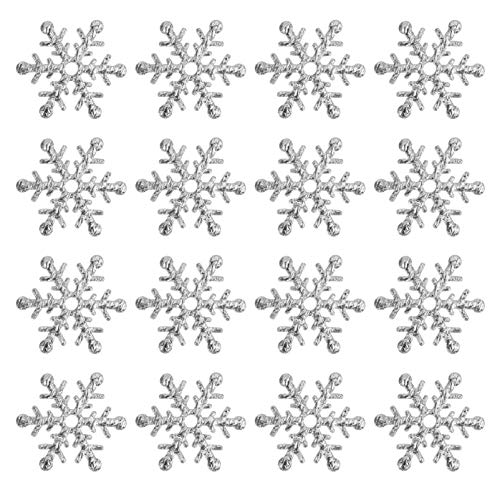 ABOOFAN 600Pcs Snowflakes Confetti Christmas Confetti Party Table Scatter Tabletop Decorations for Christmas Wonderland Winter Frozen Party