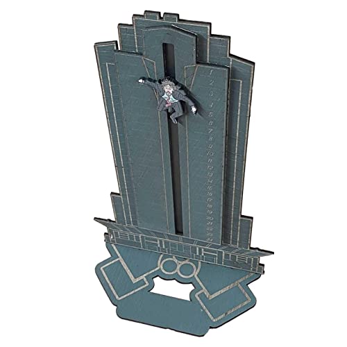 Firulab Die Hard Advent Calendar, Hans Gruber Falling off Nakatomi Plaza, Christmas Advent Calendar for Tabletop Wooden Home Oudoor Decorations Funny Gift