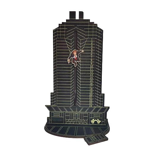 Die Hard Advent Calendar, Christmas Die Hard Advent Calenda, Hans Gruber Falling Off Nakatomi Plaza, Christmas Advent Calendar For Tabletop Wooden Home Oudoor Decorations