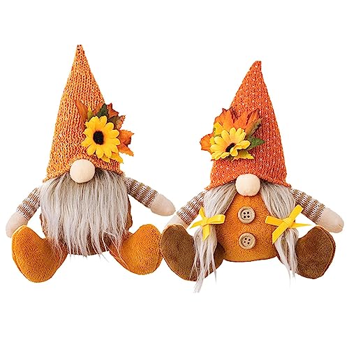 Ditanpu Fall Gonk Gnomes Plush Decorations, Gnomes Gifts Holiday Decor Ornaments Autumn Thanksgiving Day, Christmas Gnomes Plush Stuffed Decor Ornaments For Tiered Tray Tabletop