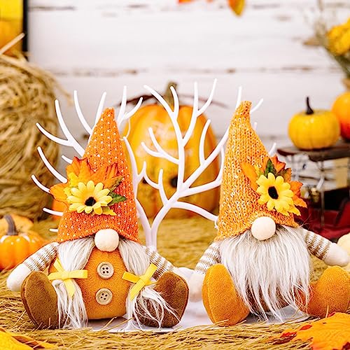 Ditanpu Fall Gonk Gnomes Plush Decorations, Gnomes Gifts Holiday Decor Ornaments Autumn Thanksgiving Day, Christmas Gnomes Plush Stuffed Decor Ornaments For Tiered Tray Tabletop