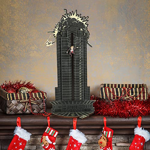 2023 New Christmas Die Hard Advent Calendar, Die Hard Advent Calendar, Christmas Countdown Calendar Wooden Tabletop Decorations Xmas Gift Hans Grube Interactive Advent Calendar, D/Explosion-Black