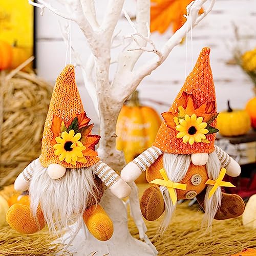 Ditanpu Fall Gonk Gnomes Plush Decorations, Gnomes Gifts Holiday Decor Ornaments Autumn Thanksgiving Day, Christmas Gnomes Plush Stuffed Decor Ornaments For Tiered Tray Tabletop