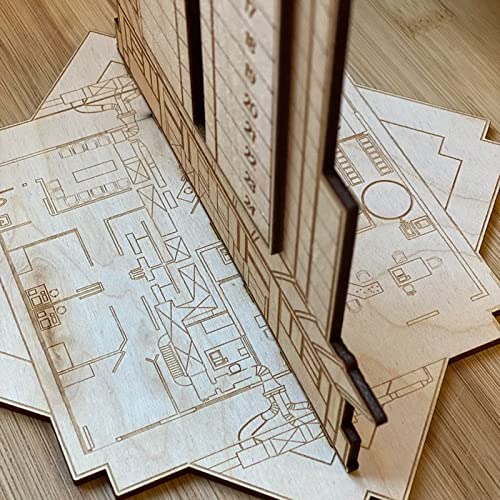 Christmas Die Hard Advent Calendar,Christmas Countdown Calendars,Christmas Hans Gruber Interactive Advent Calendar for Tabletop Decorations,Party Favors, Classroom Prizes,Xmas Gift