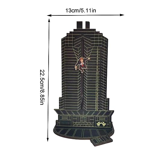 Die Hard Advent Calendar, Christmas Die Hard Advent Calenda, Hans Gruber Falling Off Nakatomi Plaza, Christmas Advent Calendar For Tabletop Wooden Home Oudoor Decorations