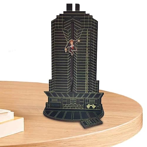 Die Hard Advent Calendar, Christmas Die Hard Advent Calenda, Hans Gruber Falling Off Nakatomi Plaza, Christmas Advent Calendar For Tabletop Wooden Home Oudoor Decorations