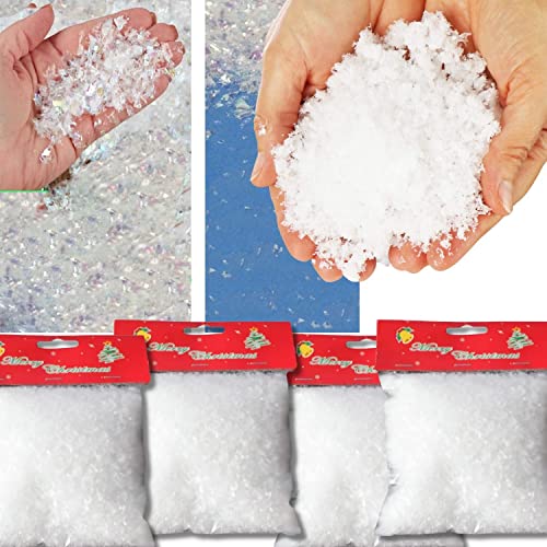 G4GADGET Christmas Party Decoration Iridescent Fake Artificial Snow Flakes Snowflakes