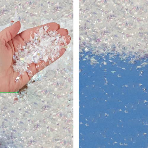 G4GADGET Christmas Party Decoration Iridescent Fake Artificial Snow Flakes Snowflakes