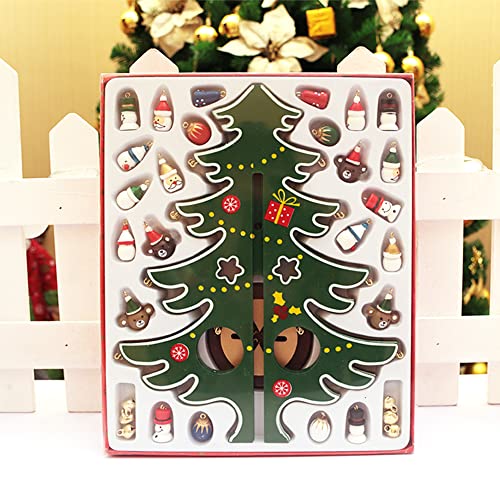 Wooden Tabletop Christmas Tree, Mini Christmas Tree, DIY Christmas Tree Decorations, Advent Calendar Tabletop Mini Wooden Christmas Tree, Children Decorations Christmas, Tabletop Xmas Tree Decor Gifts