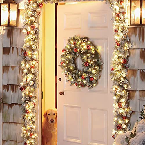 Kolpop Fairy Lights Battery Operated, [4 Packs] 5m 50 LED Copper Wire Christmas String Lights, Warm White LED Fairy Lights twinkle lights for Bedroom Wedding Birthday Party Indoor Tree DIY Decorations