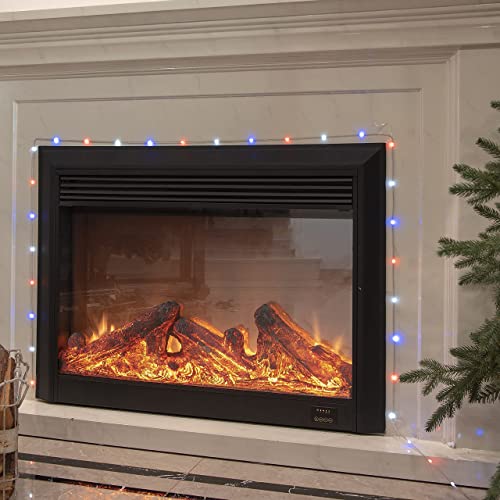 Eambrite Battery Operated Fairy Lights 3m 30 LED Colour Changing String Lights Waterproof for Indoor Outdoor Party Wedding Home Holiday Christmas Decoration