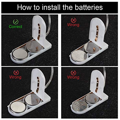 Coloured Fairy Lights Battery Operated, 30 Micro LED Copper Wire String Fairy Lights Indoor, 3m Waterproof Starry Lights for Wedding, Party, Bedroom, Christmas Decor, Multi Coloured