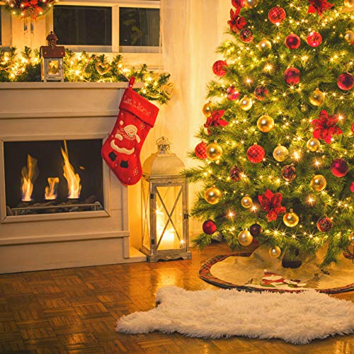 TOPYIYI Fairy Lights, 2 Pack 12M/39Ft 120LED Fairy Lights Battery Operated, 8 Light Modes Flexible Copper Wire String Lights with Remote,Indoor Outdoor Fairy Lights for Christmas Bedroom Garden Party