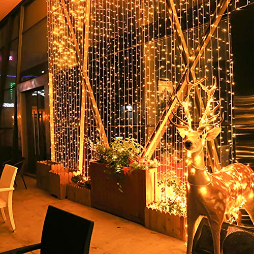 Battery Operated Fairy Lights 2 Pack 50 LEDs 5m 8 Lighting Modes Timer Function IP65 Waterproof Warm White for Christmas